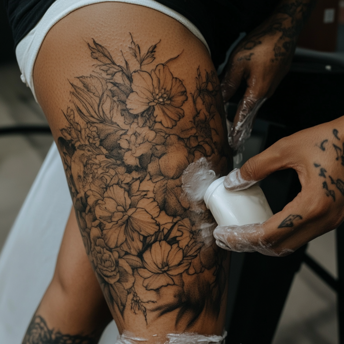 Deep Numbing Cream for Leg Tattoos